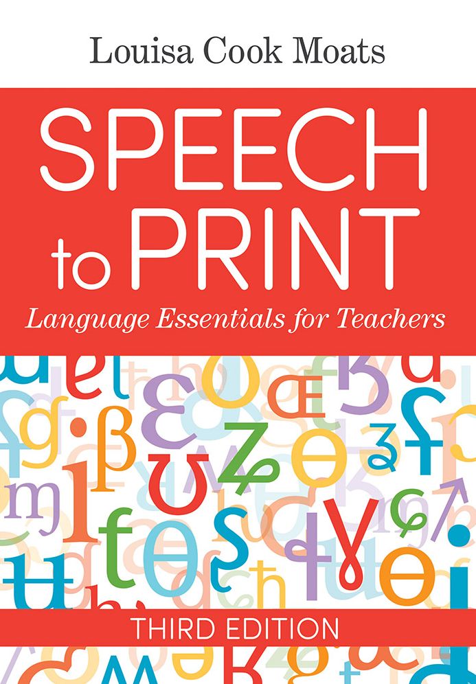 Speech to Print : Language Essentials for Teachers