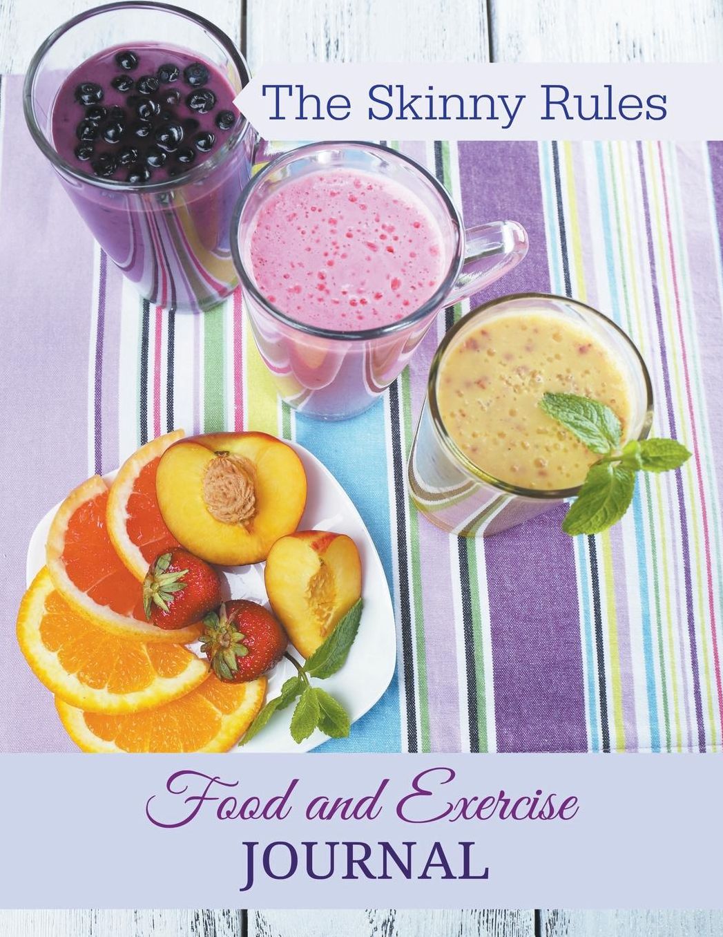 The Skinny Rules Food and Exercise Journal: JUMBO size (More room to write!) Bonus: Graphing paper is located at the end of the journal! Feel free to use this take extra notes, paste pictures, more goals and create a mini dream / goal board within the boo