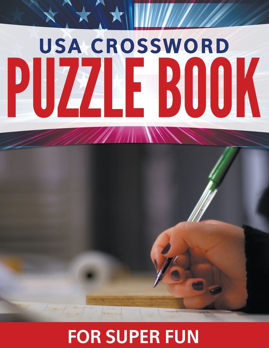 USA Crossword Puzzle Book for Super Fun