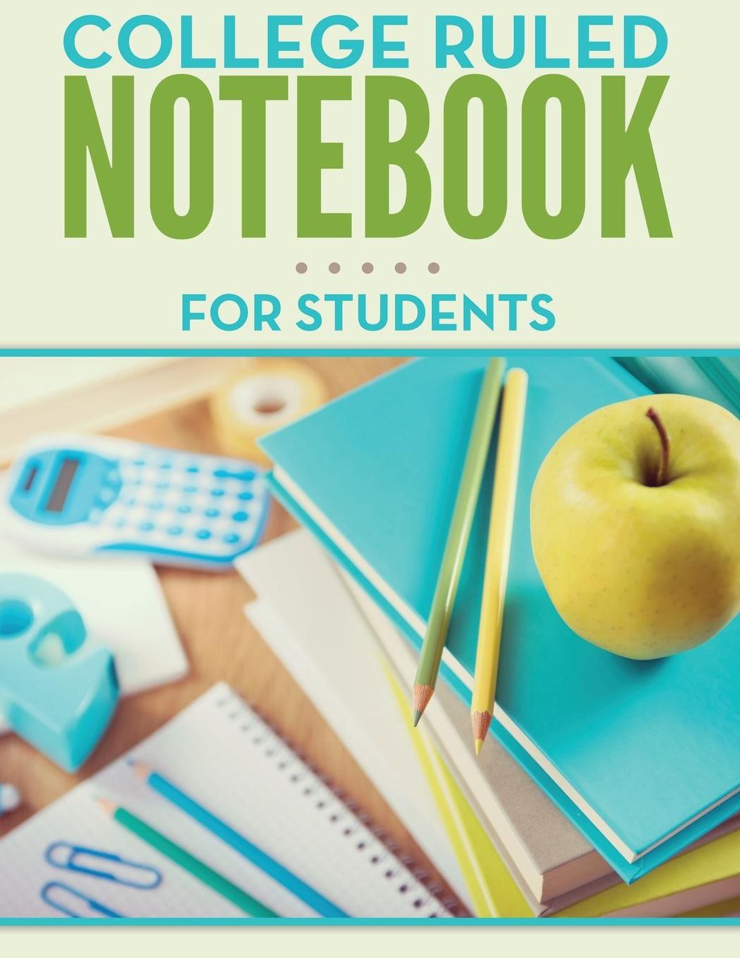 College Ruled Notebook for Students