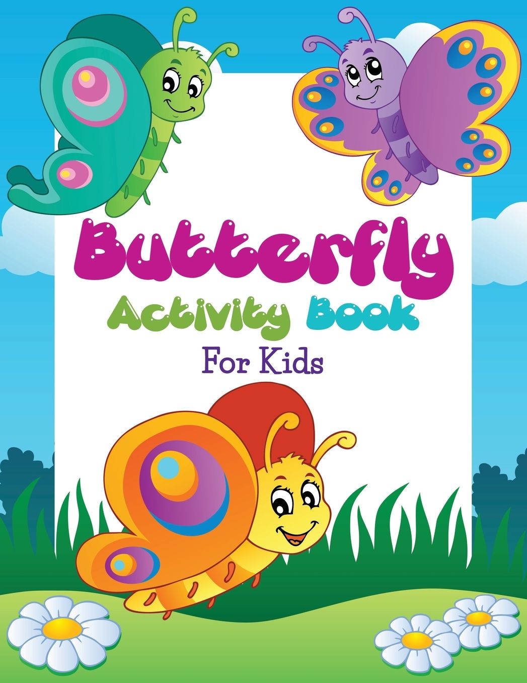Butterfly Activity Book for Kids