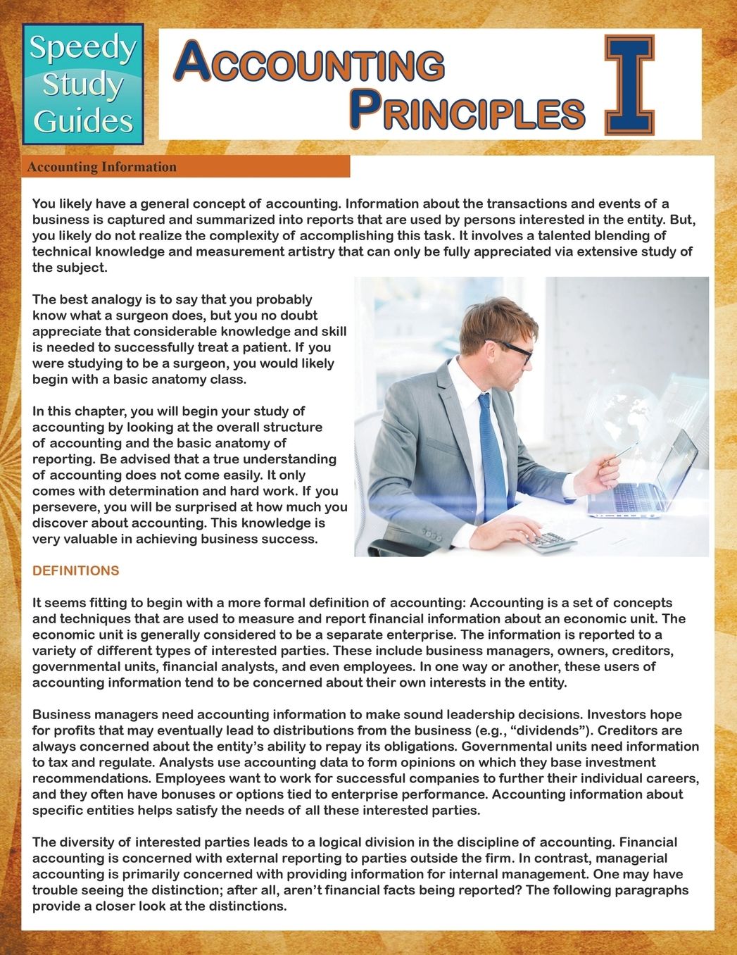 Accounting Principles 1 (Speedy Study Guides)