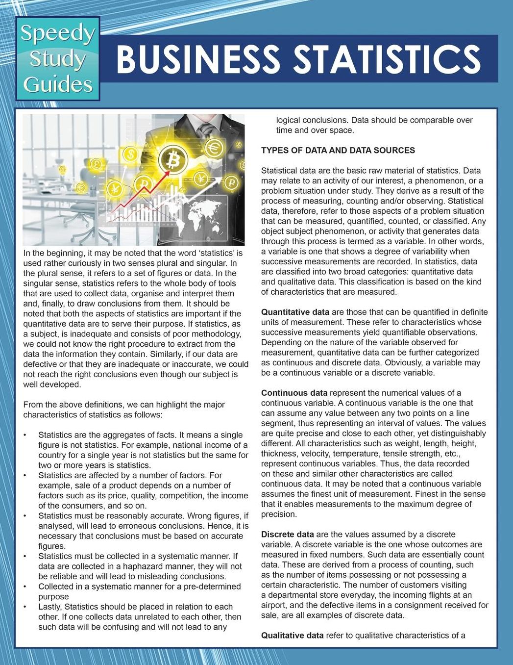Business Statistics (Speedy Study Guides)