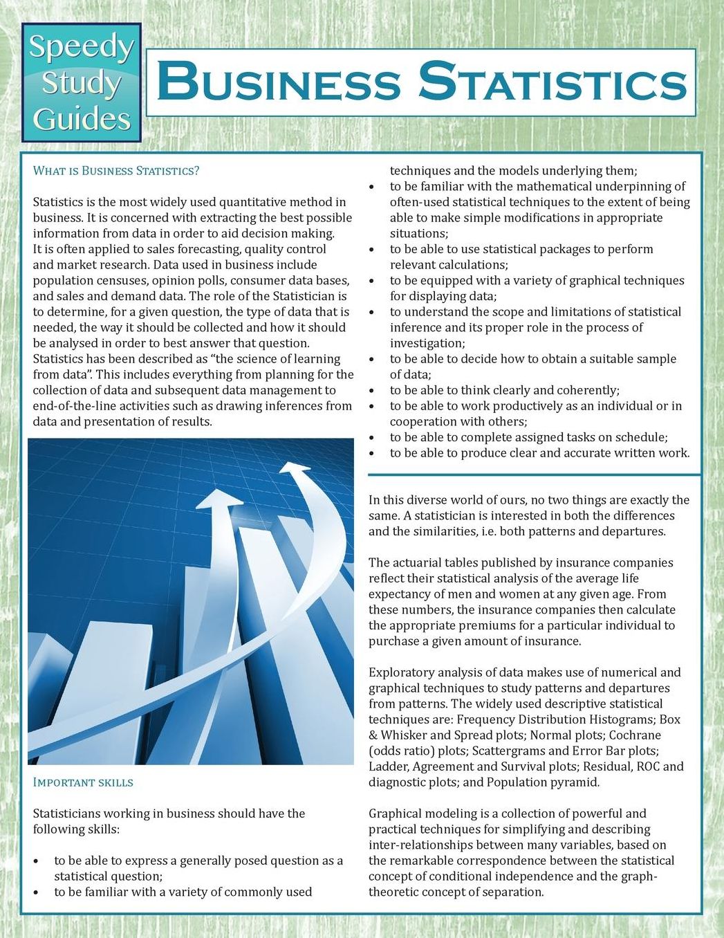 Business Statistics (Speedy Study Guides)