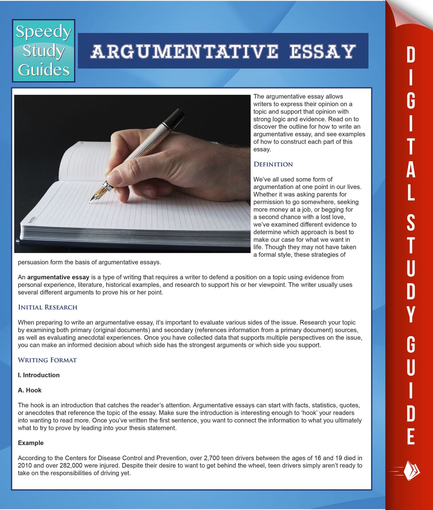 Argumentative Essay (Speedy Study Guides)