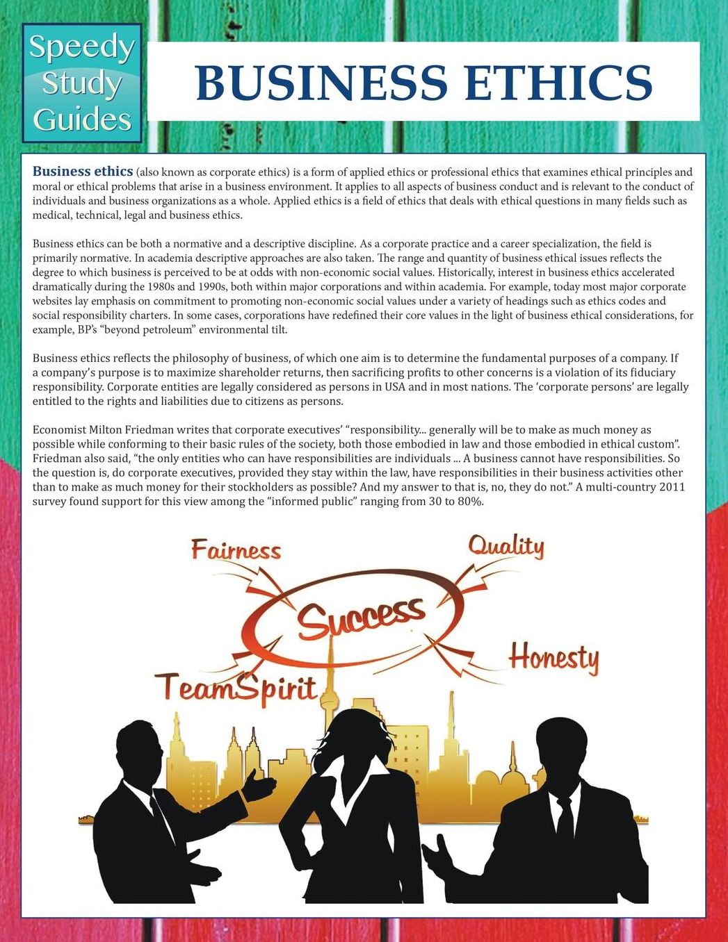 Business Ethics (Speedy Study Guides)