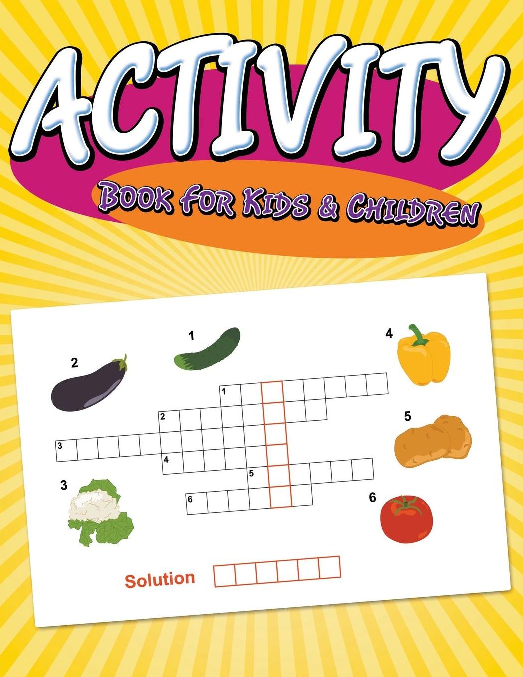 Activity Book for Kids & Children