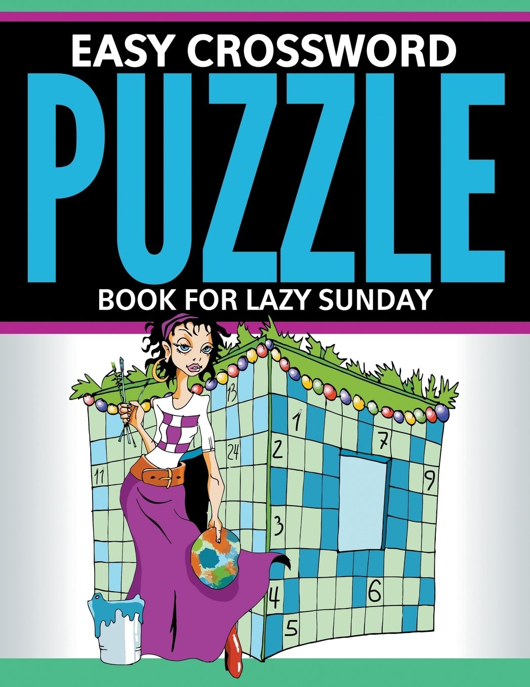 Easy Crossword Puzzle Book for Lazy Sunday