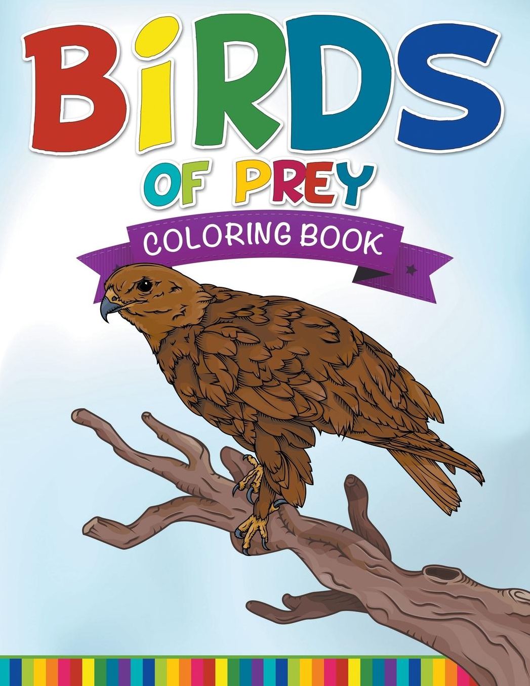 Birds of Prey Coloring Book