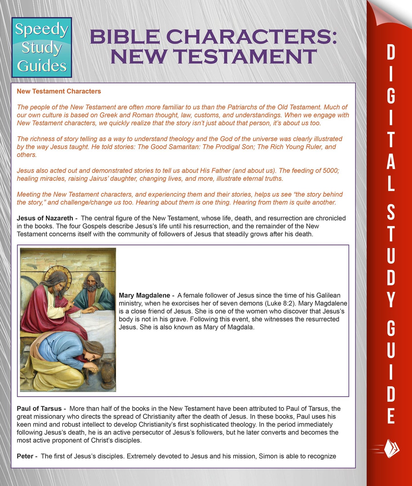 Bible Characters: New Testament (Speedy Study Guides)