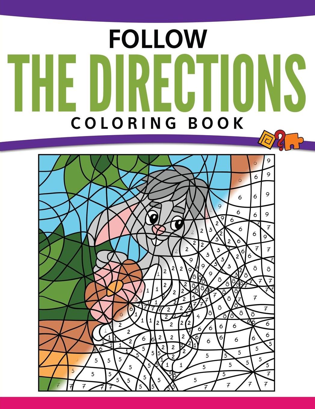 Follow the Directions Coloring Book