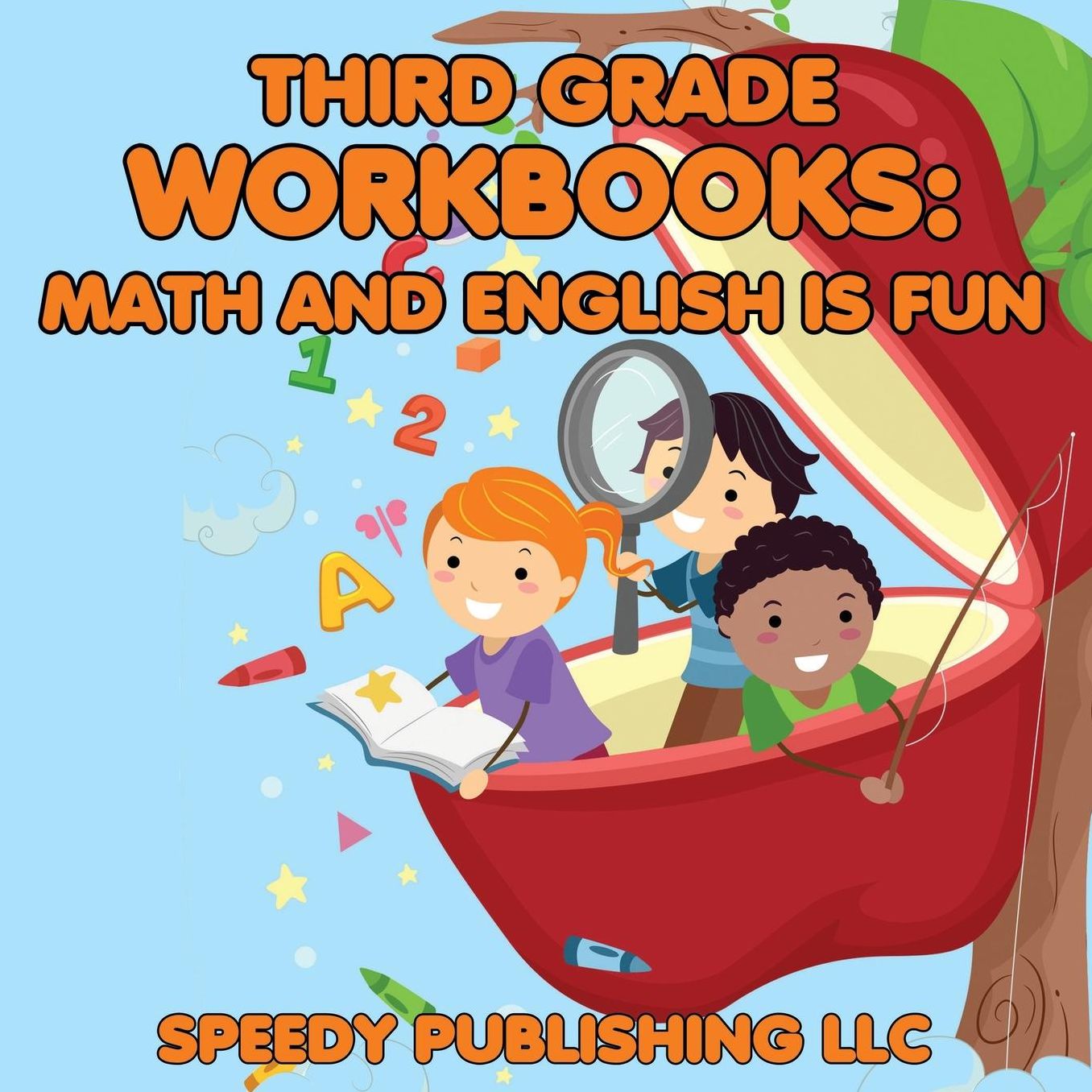 Third Grade Workbooks: Math and English Is Fun