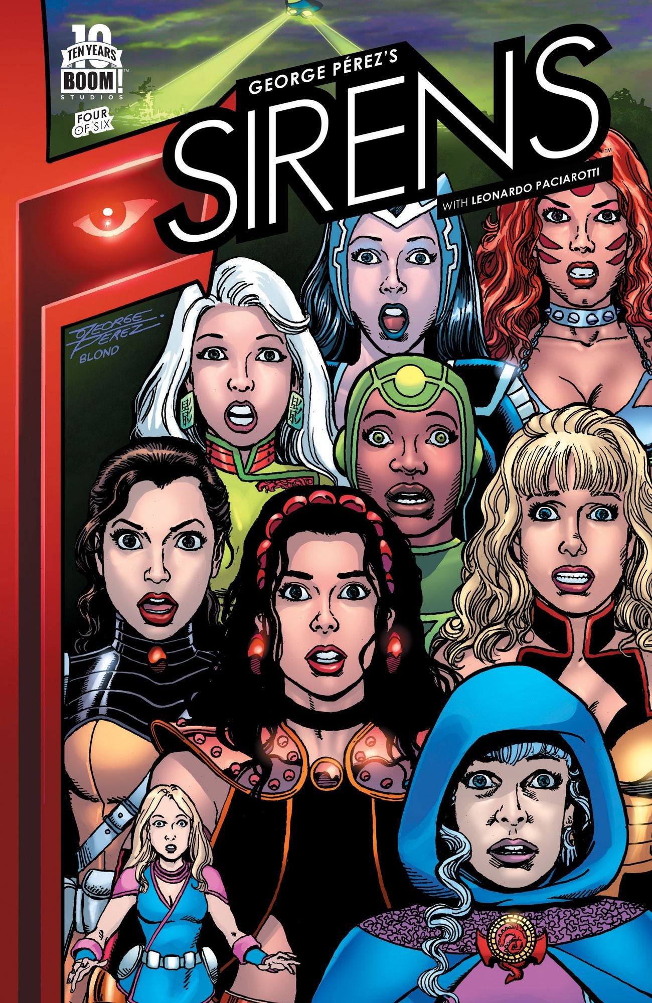 George Perez's Sirens #4 (of 6)