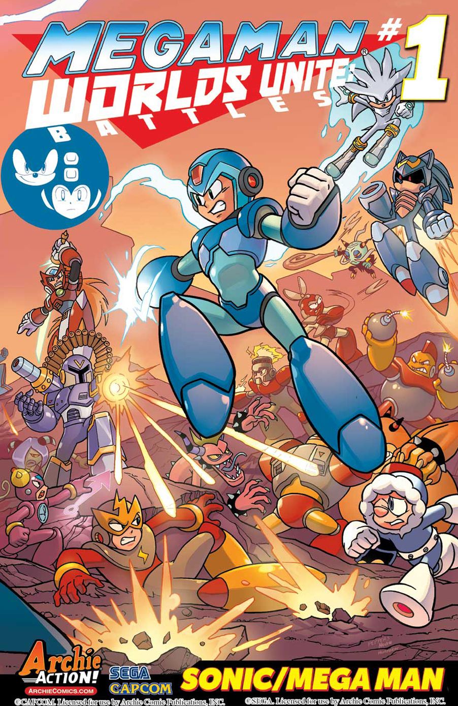 Mega Man: Worlds Unite Battles #1