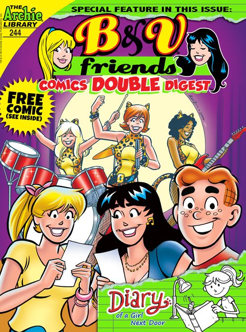 B&V Friends Comics Double Digest #244
