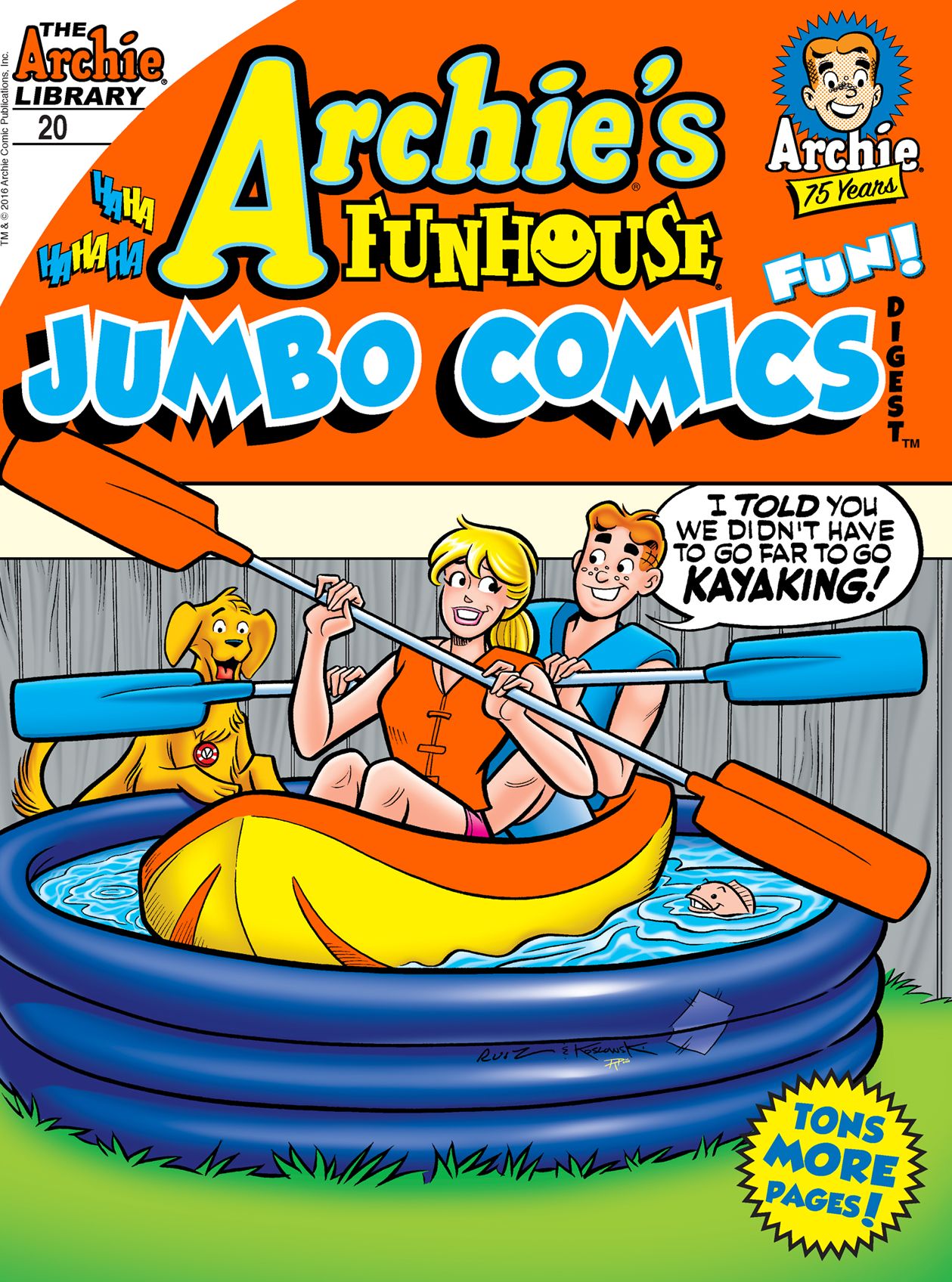 Archie's Funhouse Comics Double Digest #20