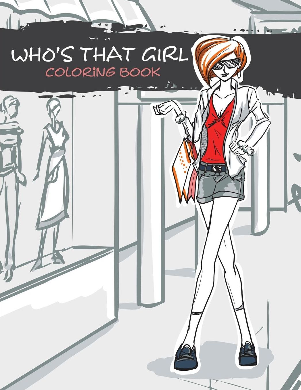 Who's That Girl Coloring Book