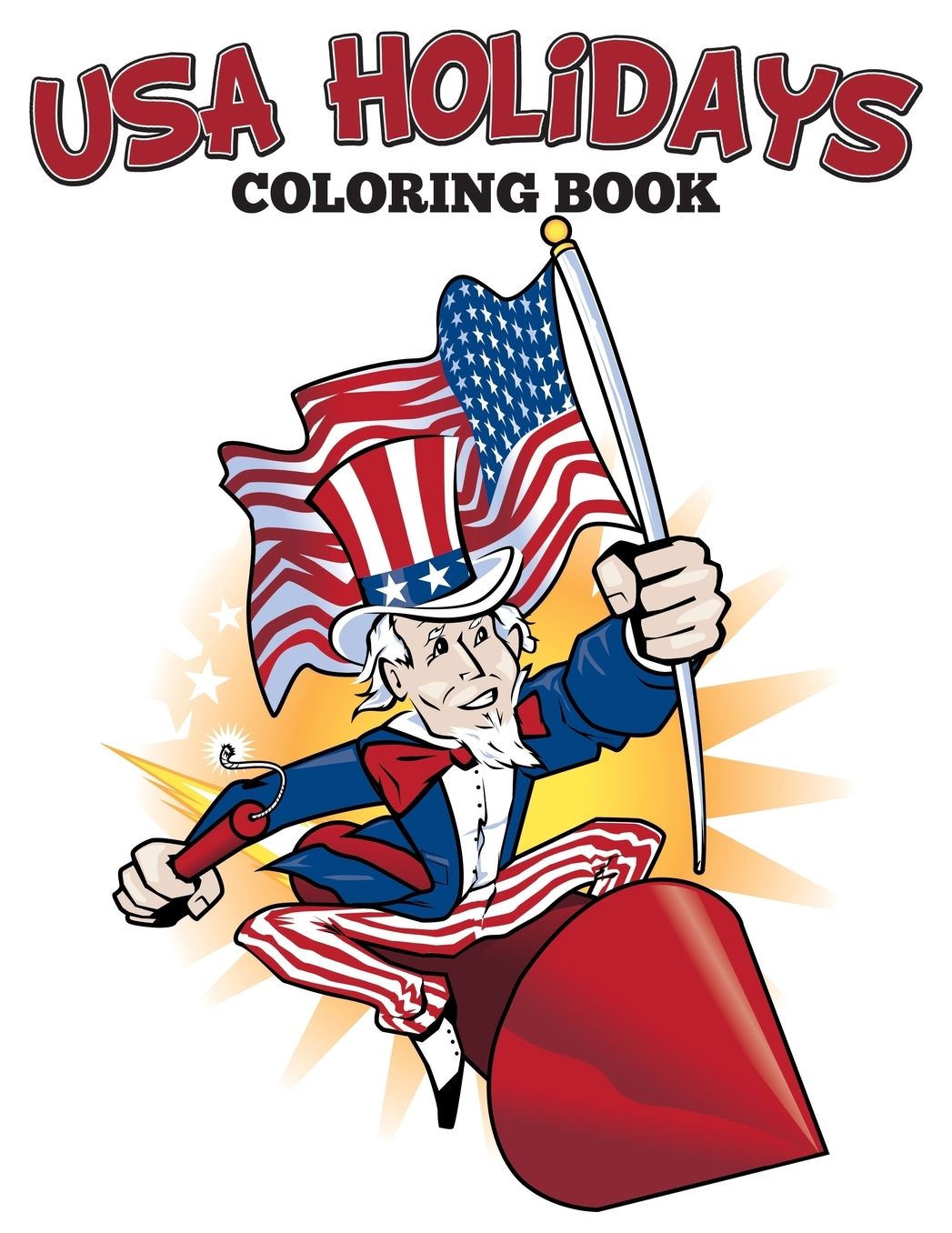 USA Holidays Coloring Book