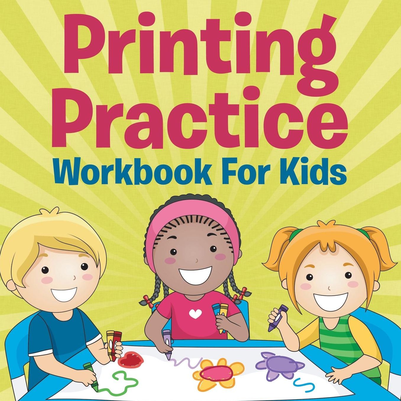 Printing Practice Workbook for Kids