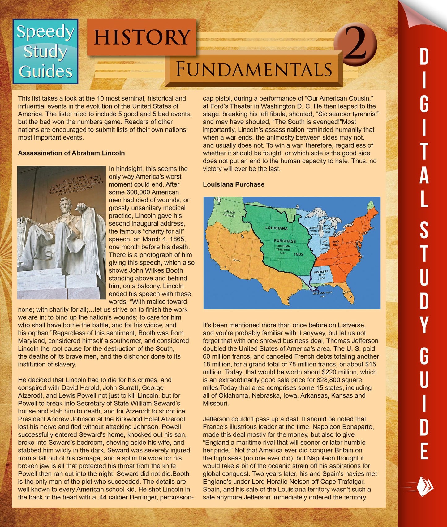 History Fundamentals 2 (Speedy Study Guides)