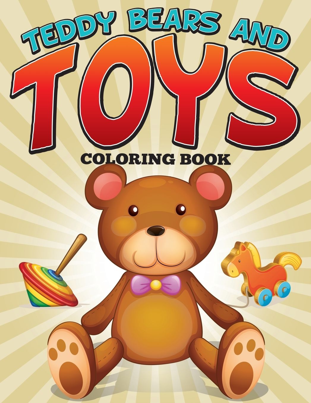 Teddy Bears and Toys Coloring Book