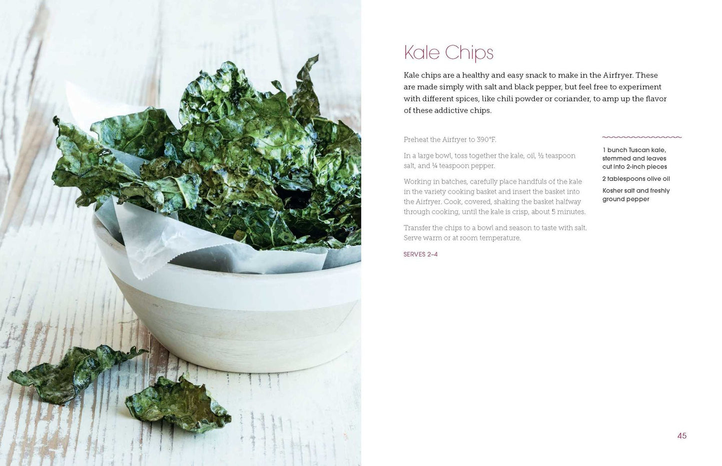 The Air Fryer Cookbook