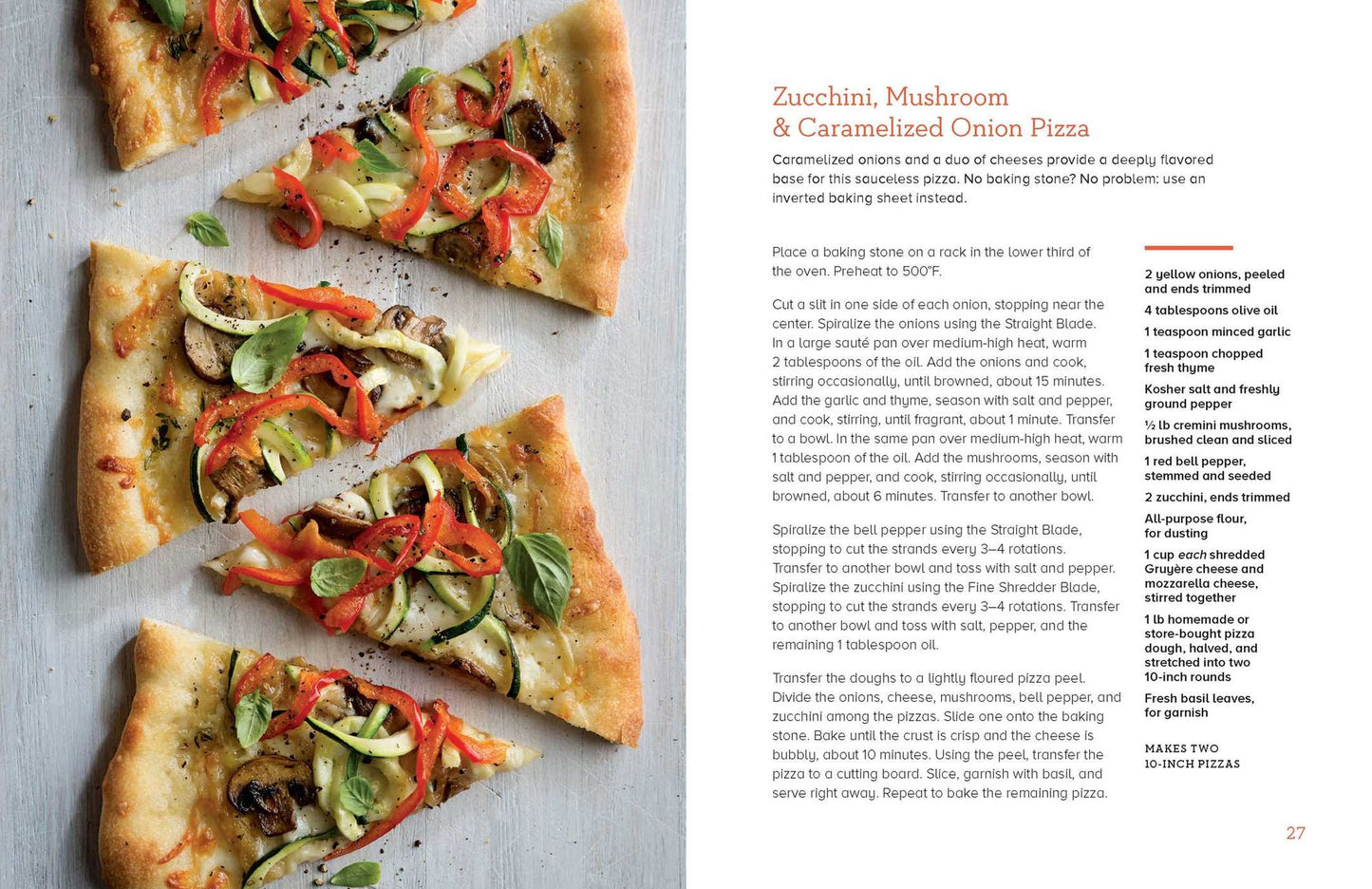 Spiralizer 2.0 Cookbook