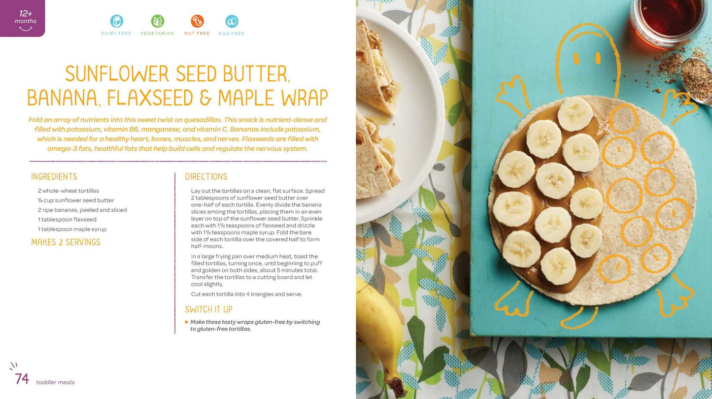 The Happy Family Organic Superfoods Cookbook For Baby & Toddler