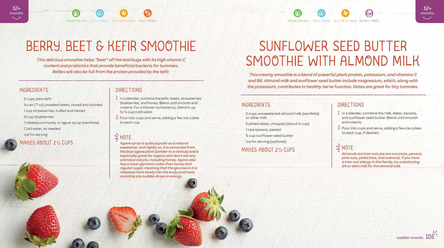 The Happy Family Organic Superfoods Cookbook For Baby & Toddler