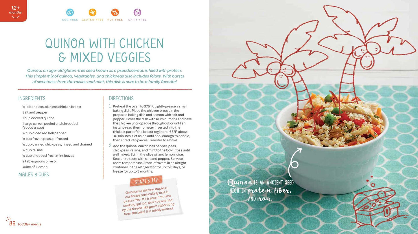 The Happy Family Organic Superfoods Cookbook For Baby & Toddler