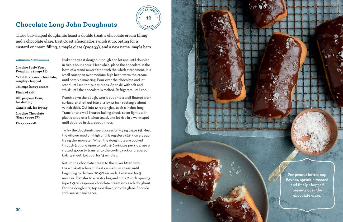 The Doughnut Cookbook: Easy Recipes for Baked and Fried Doughnuts