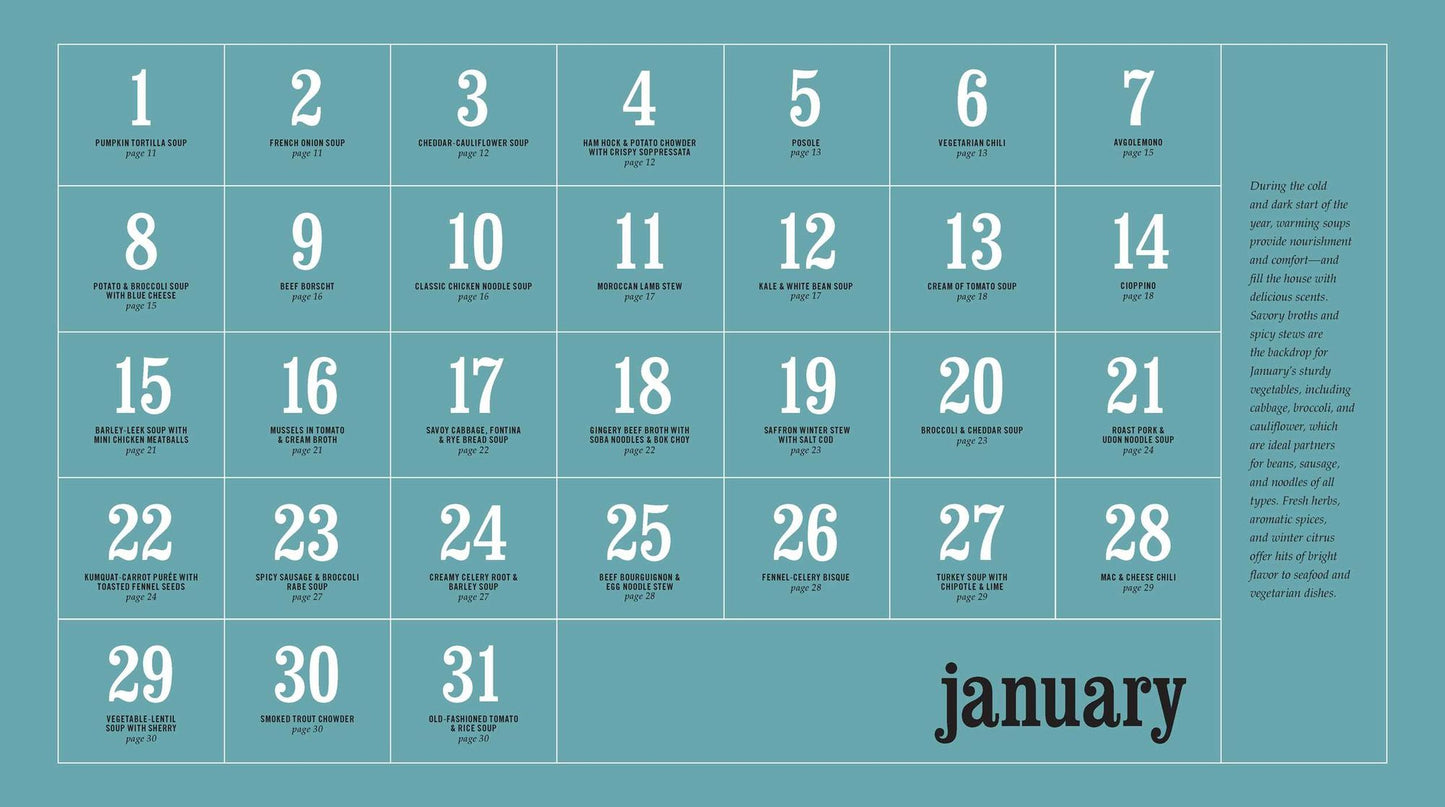 Soup of the Day (Rev Edition): 365 Recipes for Every Day of the Year