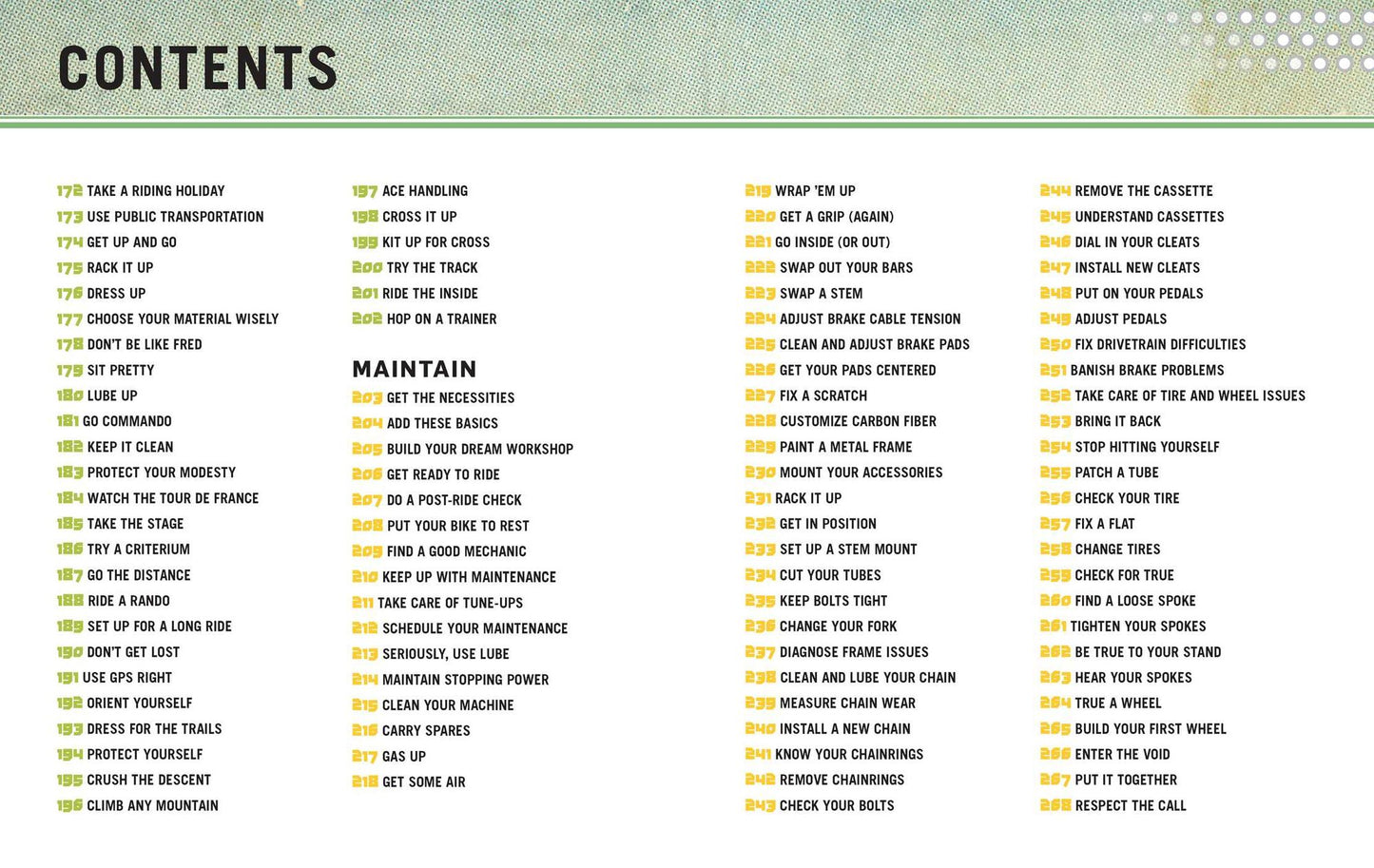 The Total Bicycling Manual: 301 Tips for Two-Wheeled Fun
