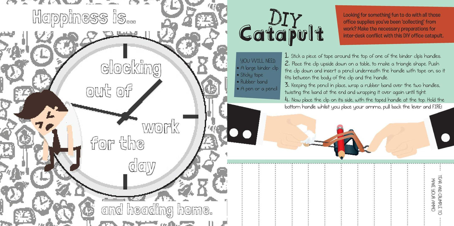The Office (IN)Activity Guide: The Slacker's Coloring Book for Doodling the Dull Days Away