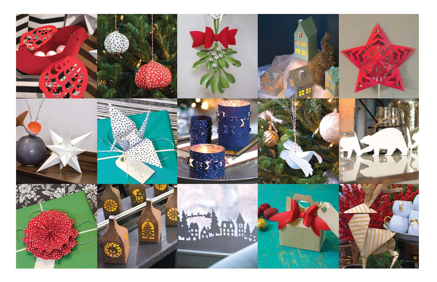 Holiday Paper Crafts: Create over 25 Beautifully Designed Holiday Craft Decorations for Your Home