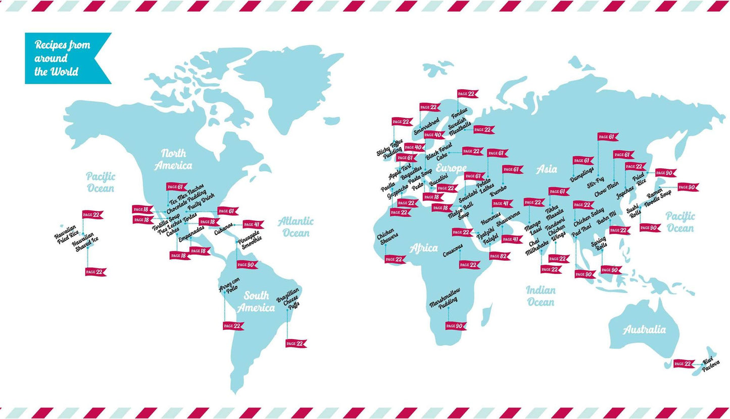 American Girl: Around the World Cookbook: Delicious Dishes from Across the Globe