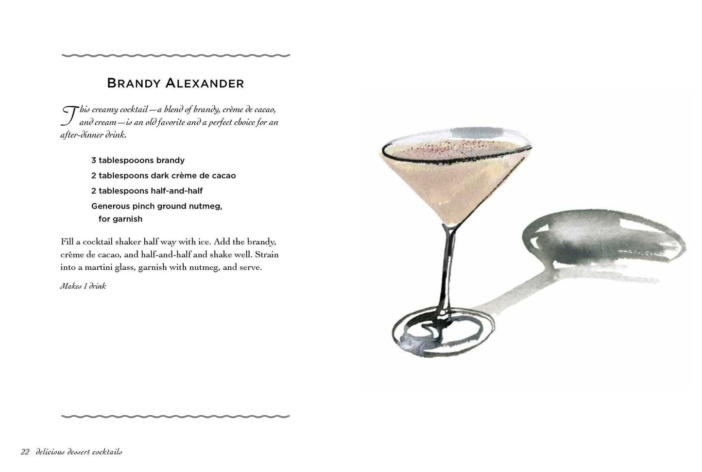 Delicious Dessert Cocktails