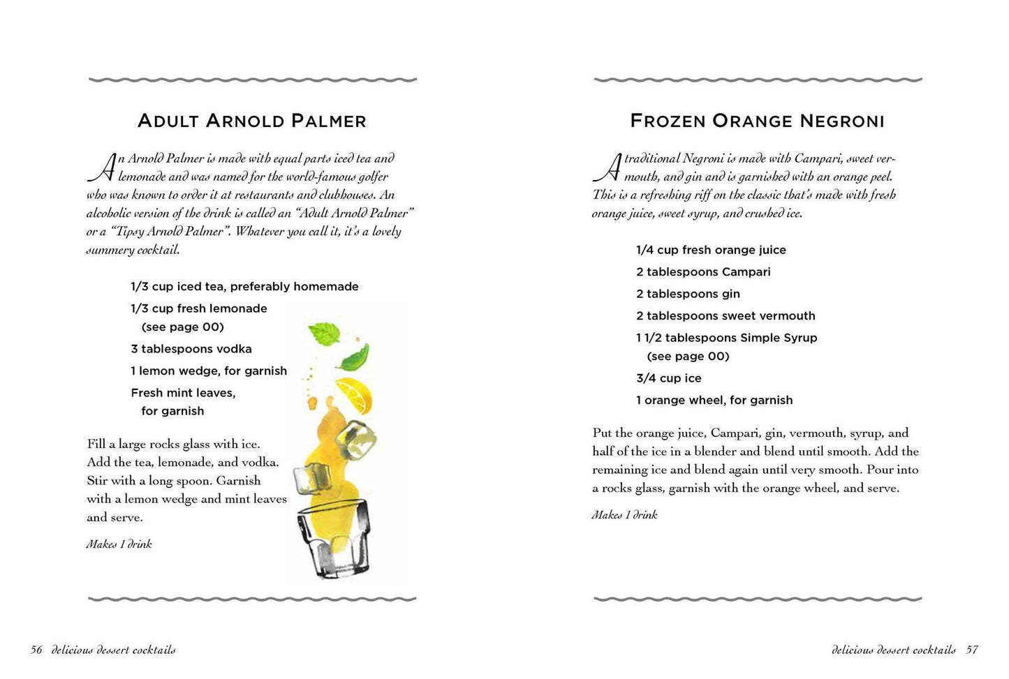 Delicious Dessert Cocktails