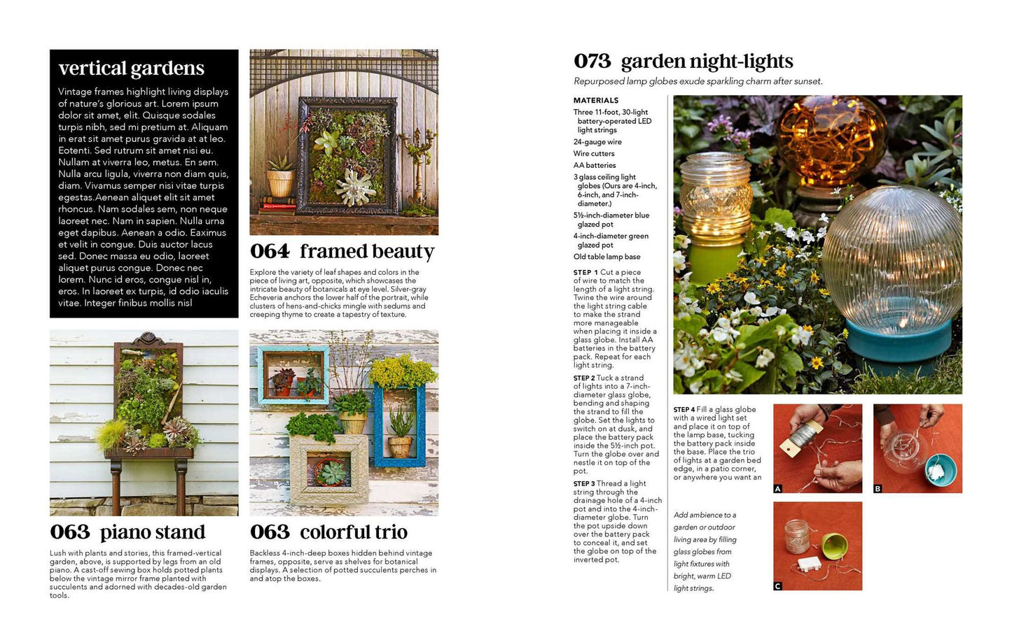 Easy Garden Projects: 200+ Simple Ideas for Your Yard, Garden & Home