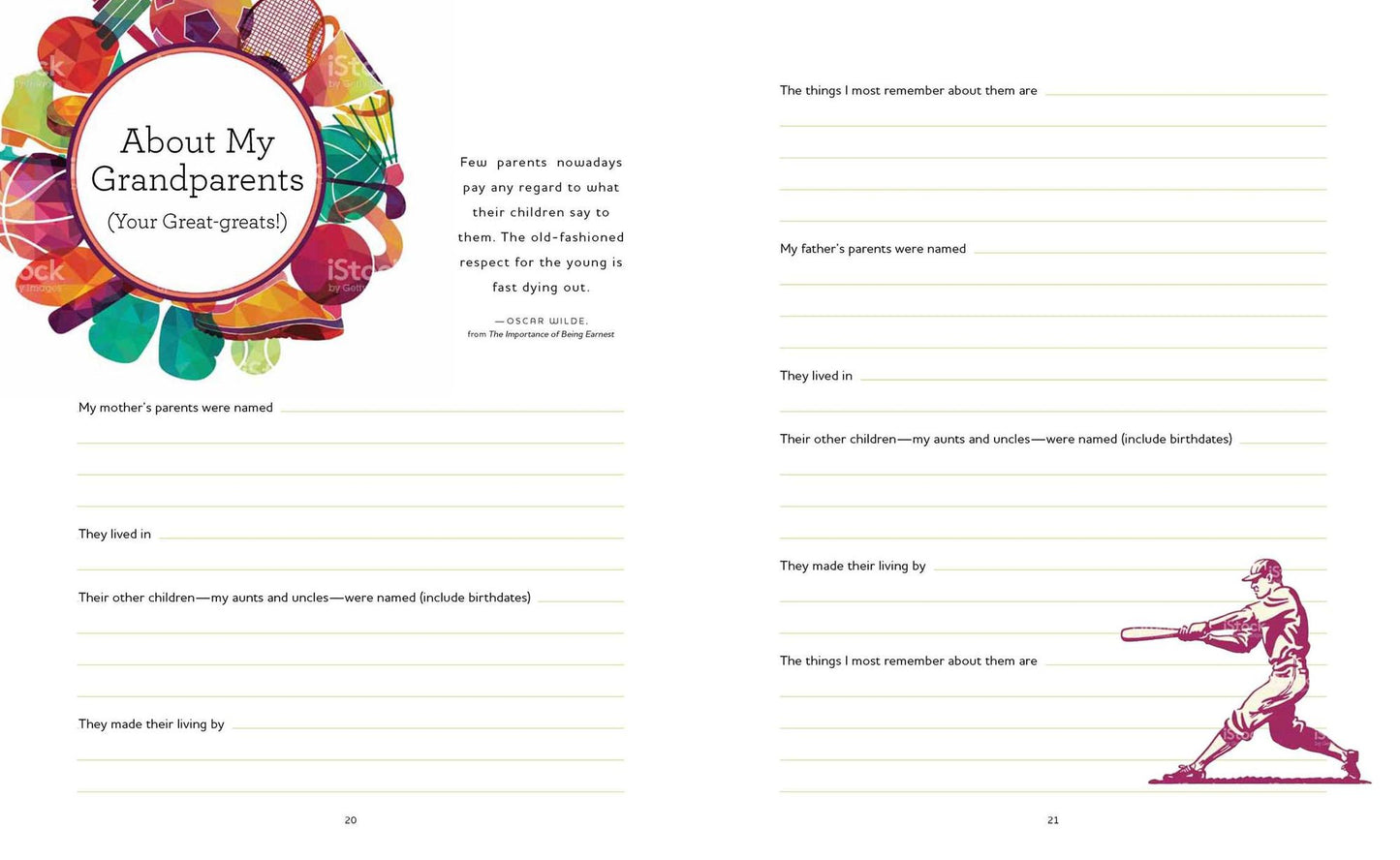 Grandfather's Journal: Memories and Keepsakes for My Grandchild