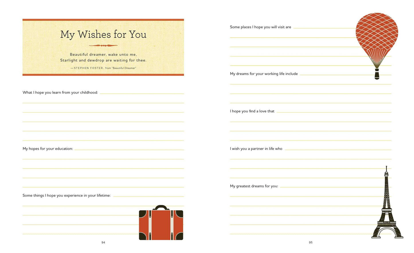 Grandfather's Journal: Memories and Keepsakes for My Grandchild