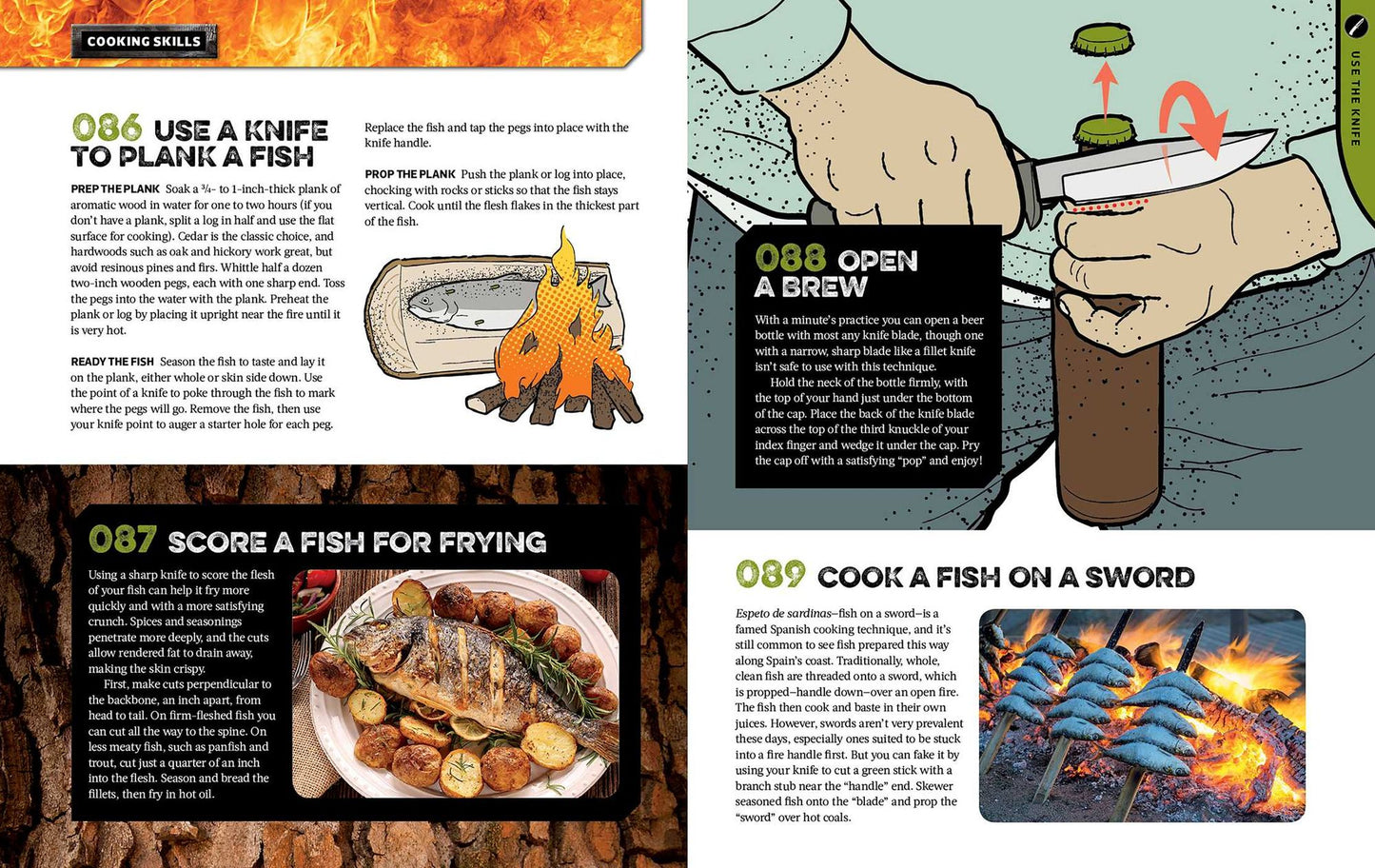 The Total Knife Manual: 251 Essential Outdoor Skills