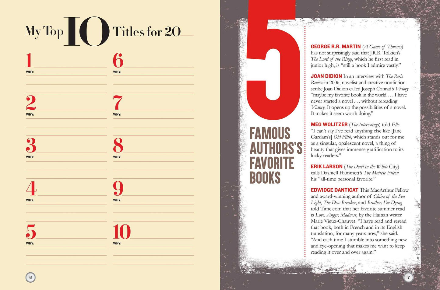 Mental Floss: The Curious Reader Journal for Book Lovers