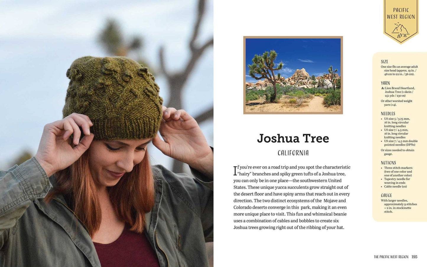 Knitting the National Parks: 63 Easy-to-Follow Designs for Beautiful Beanies Inspired by the US National Parks (Knitting Books and Patterns; Knitting Beanies)