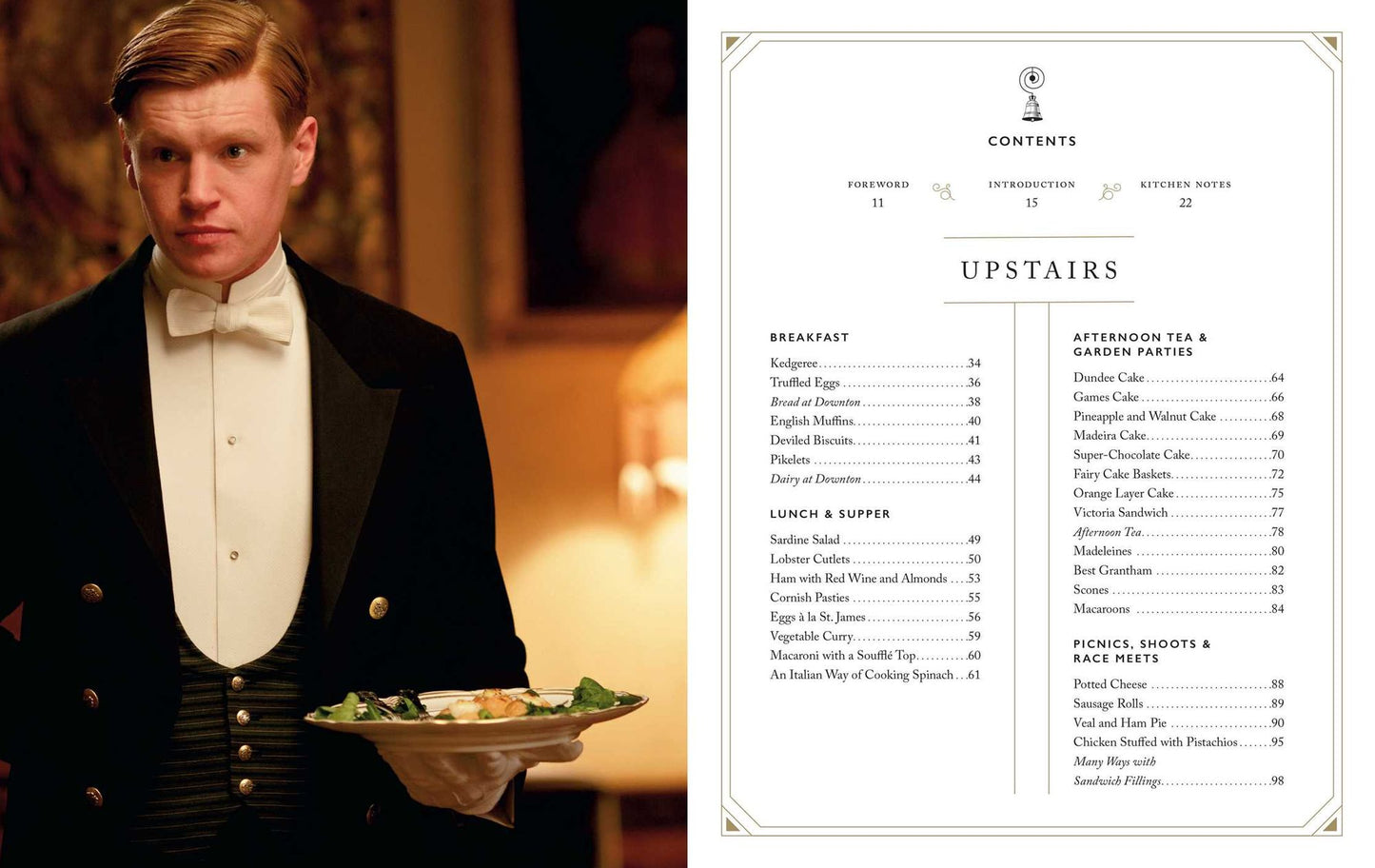 The Official Downton Abbey Cookbook Gift Set (bookÃ¯Â¿Â½and apron)