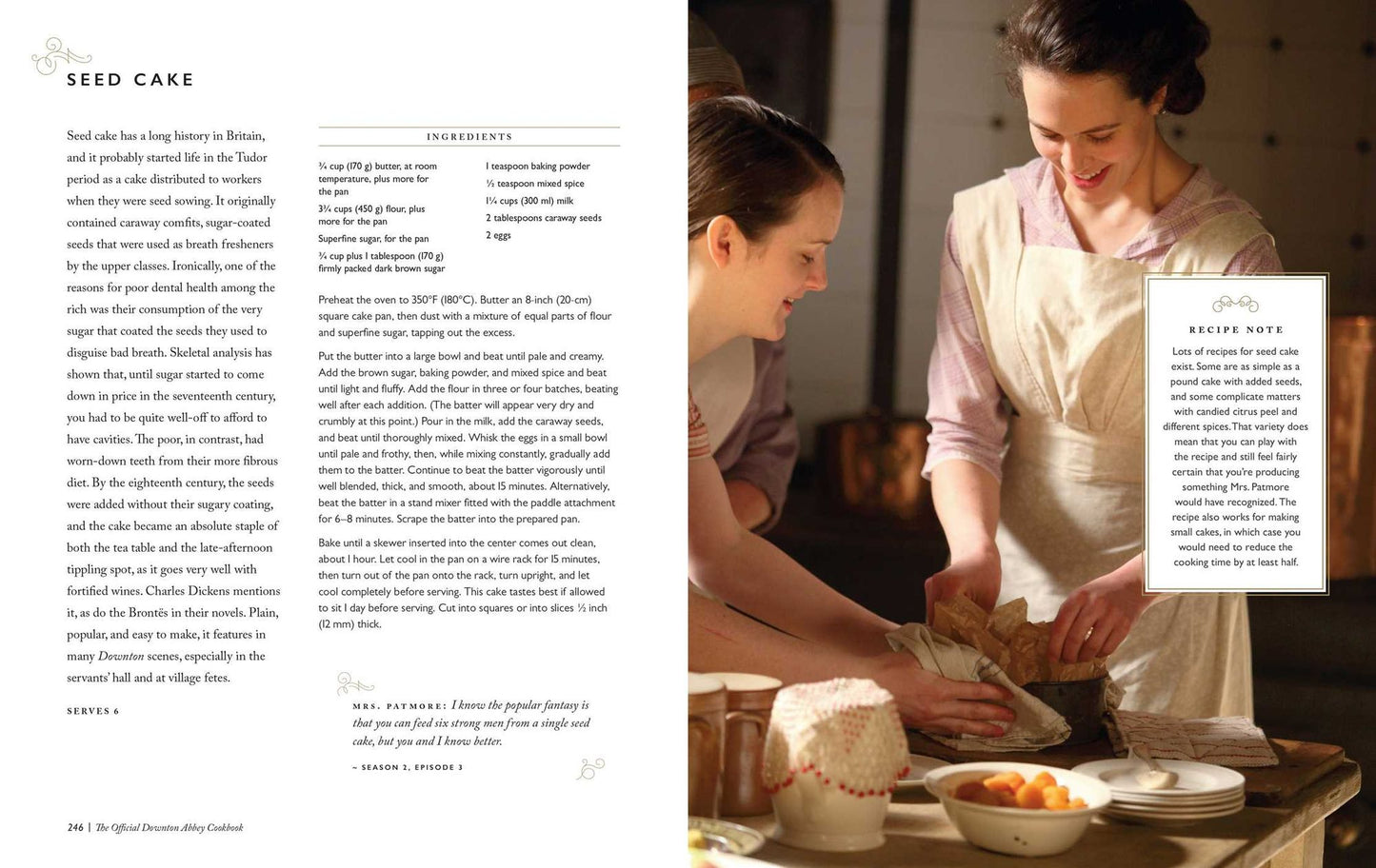 The Official Downton Abbey Cookbook Gift Set (bookÃ¯Â¿Â½and apron)