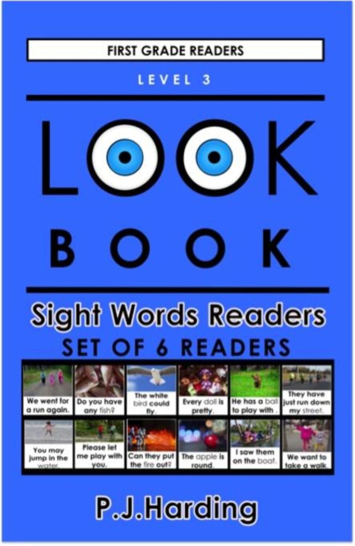 LOOK BOOK Sight Words Readers Set 3: Level 3 First Grade