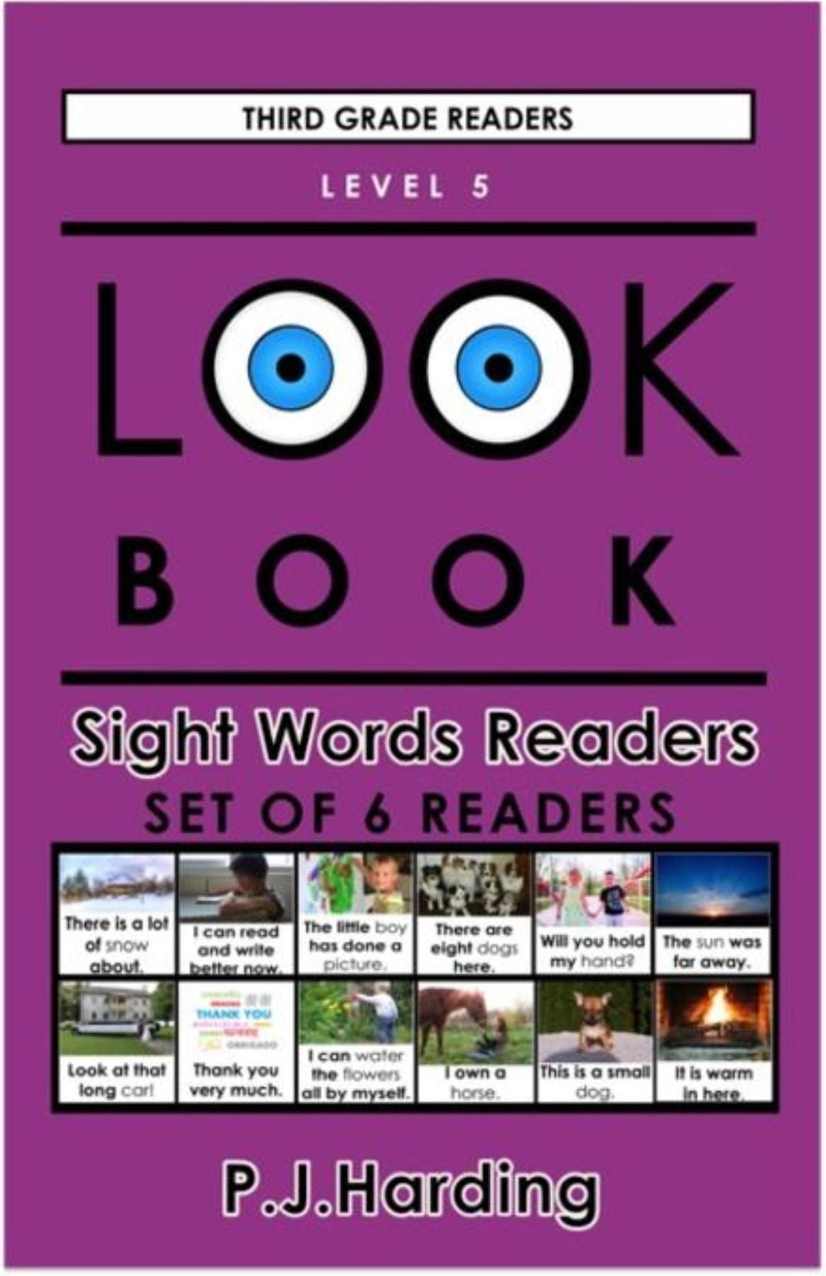 LOOK BOOK Sight Words Readers Set 5: Level 5 Third Grade