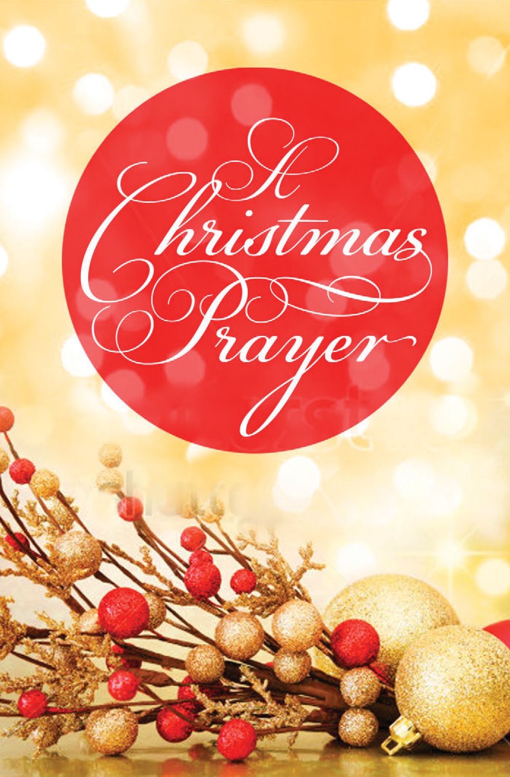 A Christmas Prayer (Pack of 25)