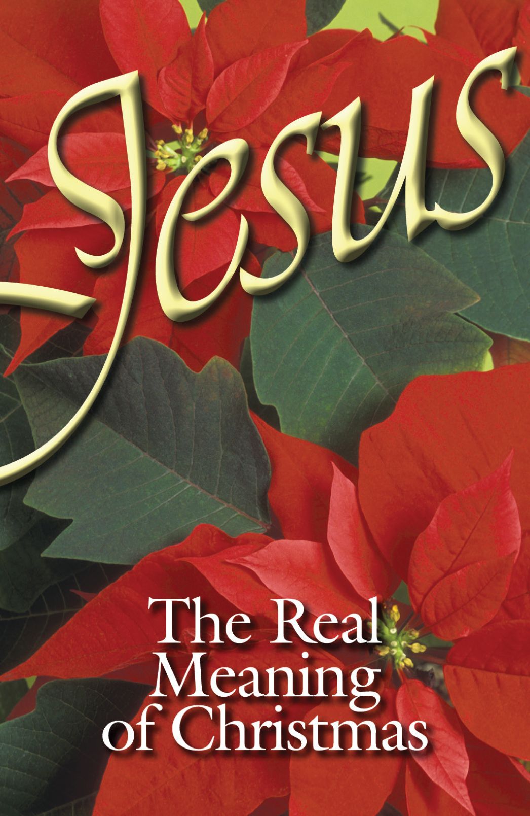 Jesus, the Real Meaning of Christmas (Ats) (Pack of 25)